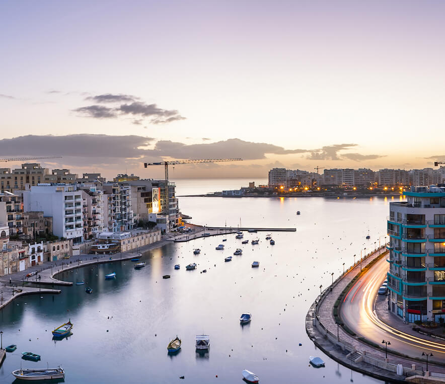 a view of Malta
