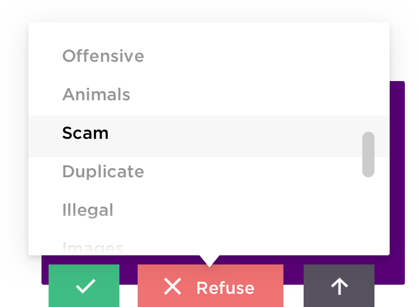 categorie list graphic