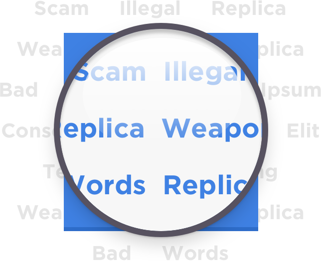 magnifying words