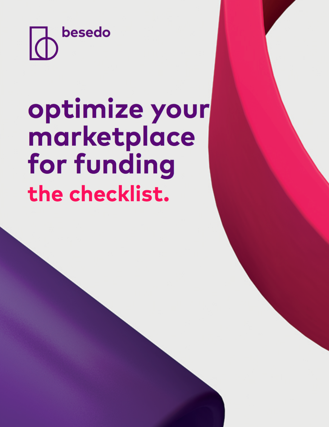 Checklist - optimize your marketplace for funding