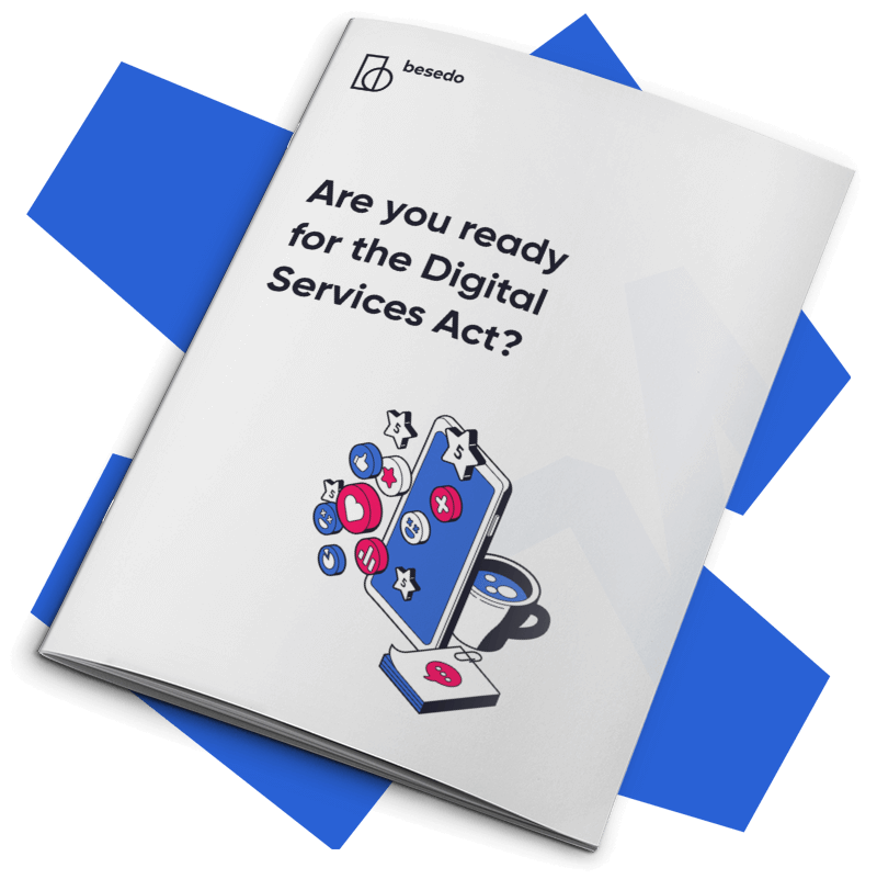 The Digital Services Act eBook from Besedo