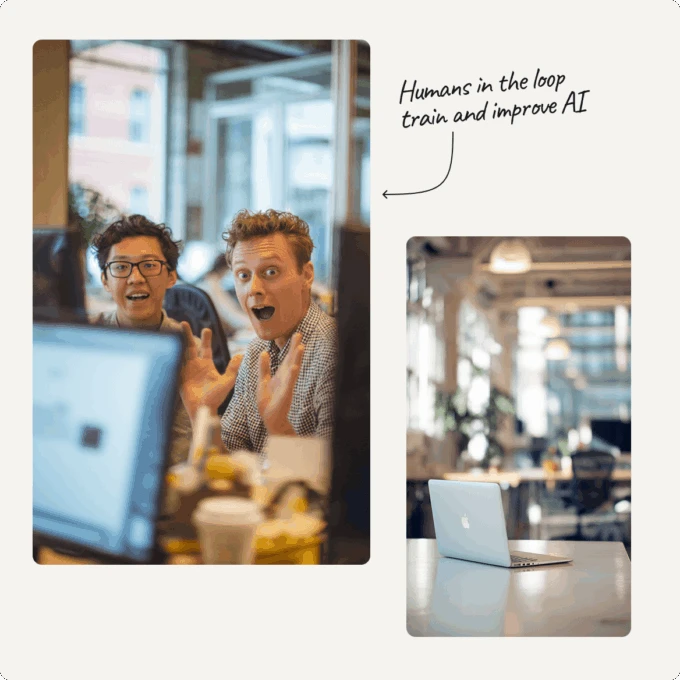Humans in the loop