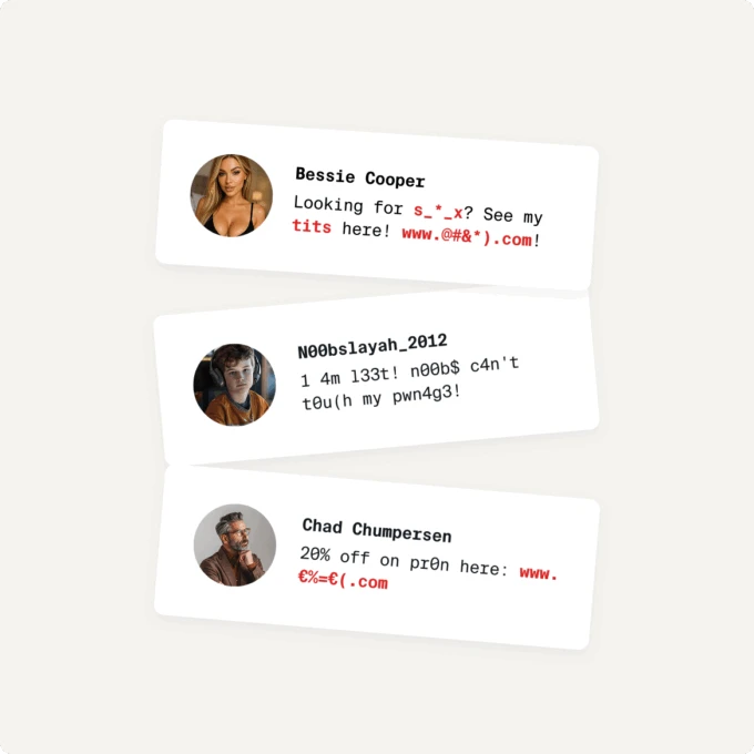 Examples of leet speak