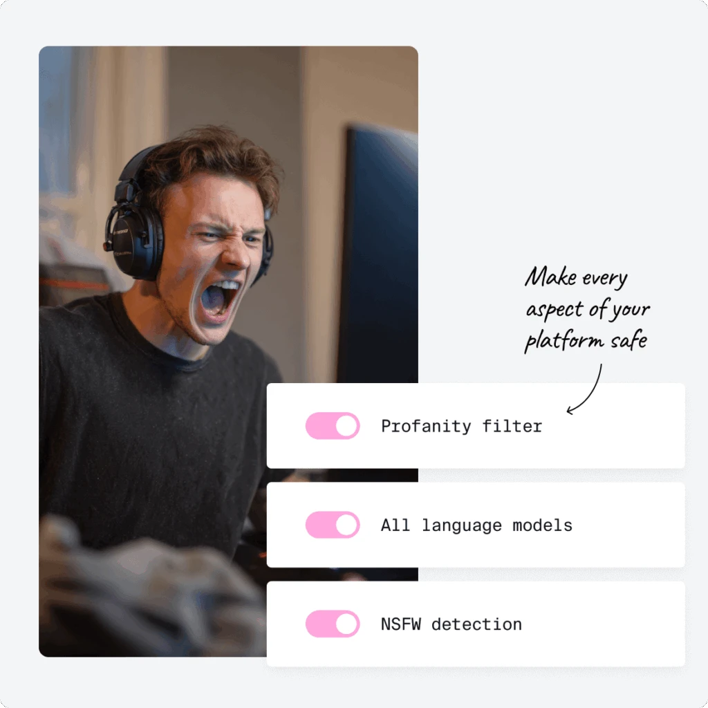 A man raging at his screen